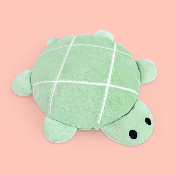 Green Turtle Cute Microwavable Stuffed Animal Heating Pad