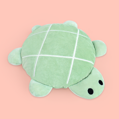 Green Turtle Cute Microwavable Stuffed Animal Heating Pad